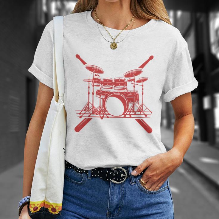 Drum Kit Percussion For Drummer Percussionist Musician Sweatshirt T-Shirt Gifts for Her Drum Kit Percussion For Drummer Percussionist Musician Sweatshirt T-Shirt Gifts for Her