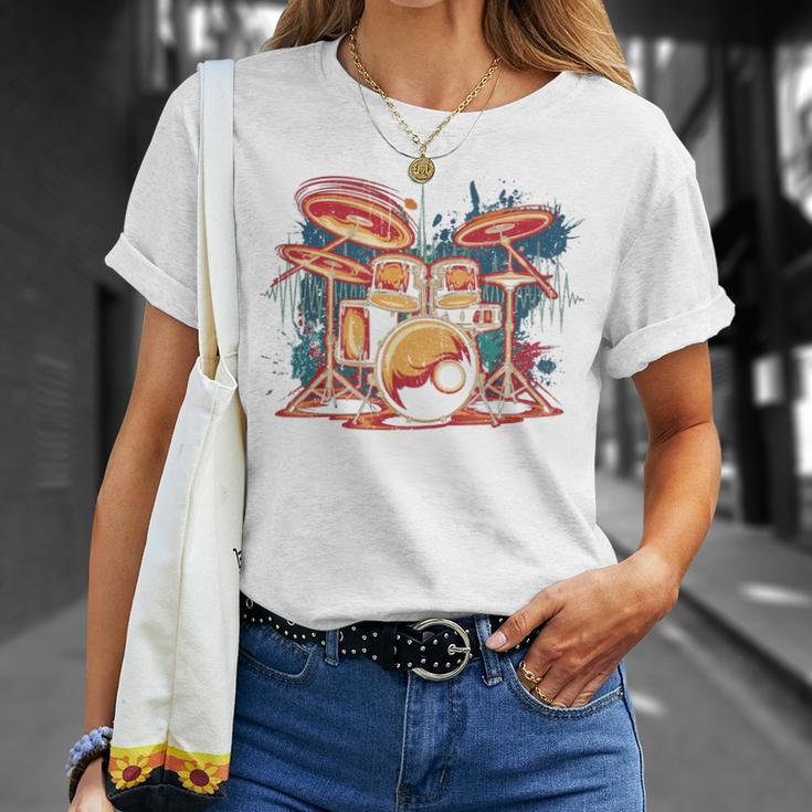 Dynamic Drum Kit For Drummers And Rock Music Lovers Sweatshirt T-Shirt Gifts for Her Dynamic Drum Kit For Drummers And Rock Music Lovers Sweatshirt T-Shirt Gifts for Her