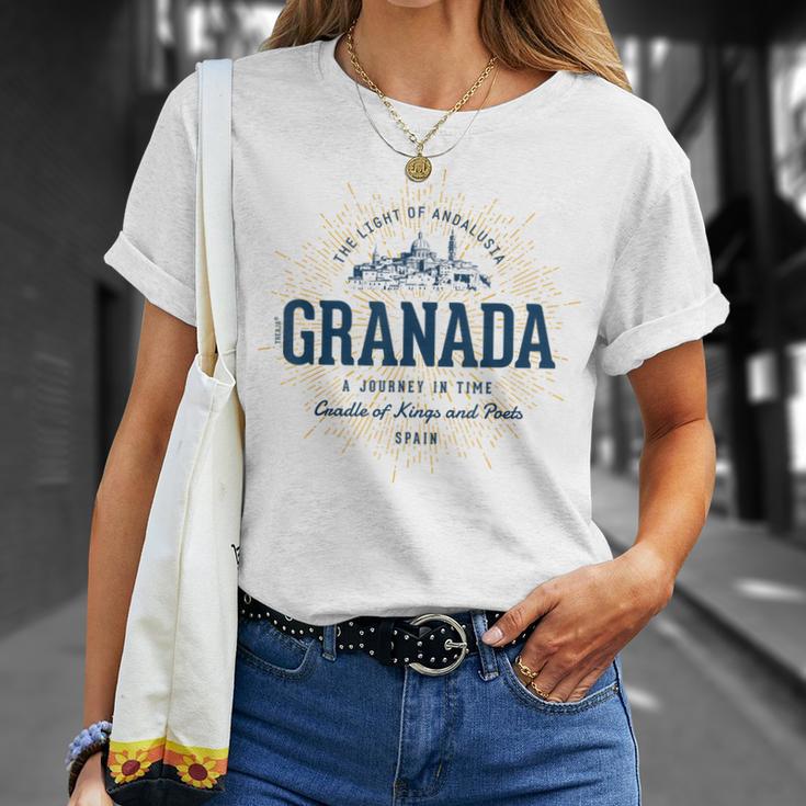 España Estilo Retro Granadaintage Camiseta unisex Regalos para ella