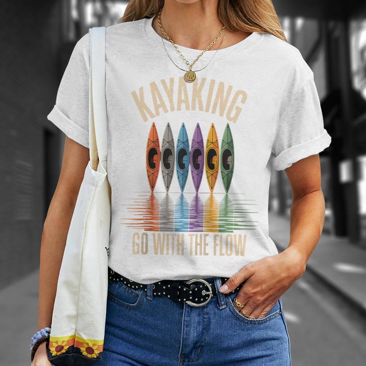 Kayak And Canoe Lake Fun Raglan Baseball Tee T-Shirt Gifts for Her