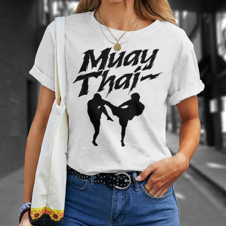 Muay Thai Boxing Martial Arts Fighter T-Shirt Gifts for Her