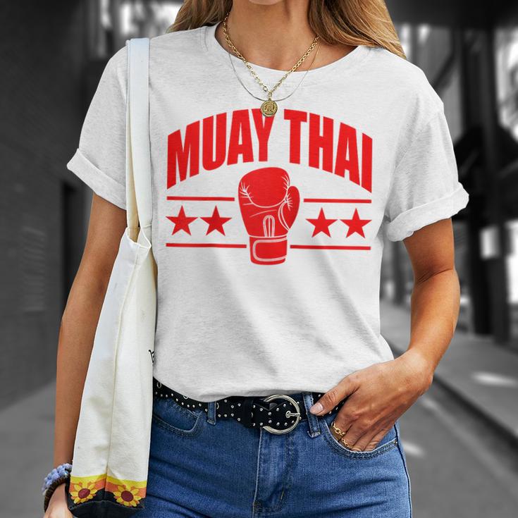 Muay Thai For Men Women Kids Mixed Martial Arts Raglan Baseball Tee T-Shirt Gifts for Her