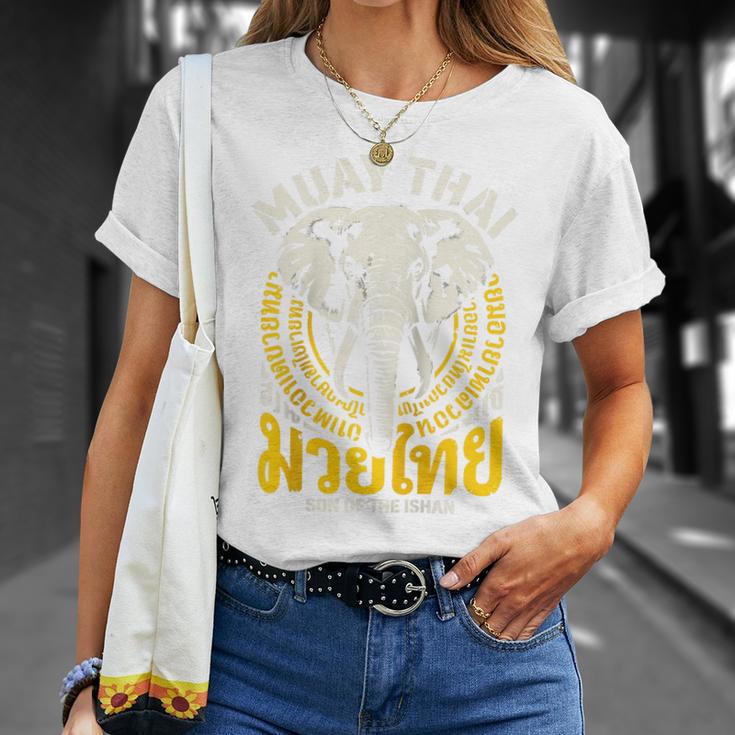 Muay Thai Thailand Fighter Martial Arts Son Of The Ishan Tee Raglan Baseball Tee T-Shirt Gifts for Her