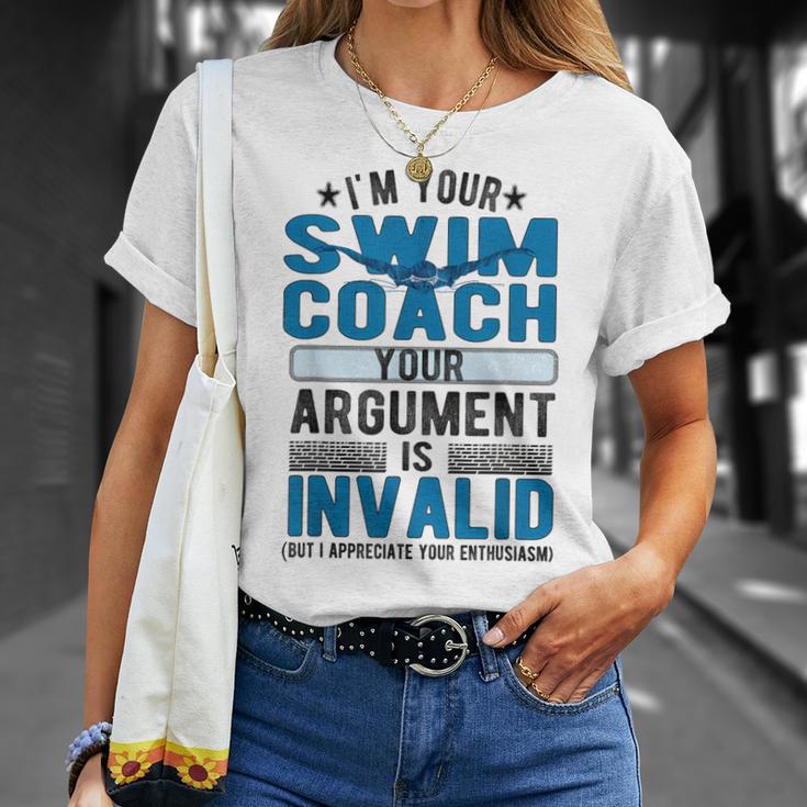 Swim Coach Swimming Coach T-Shirt Gifts for Her