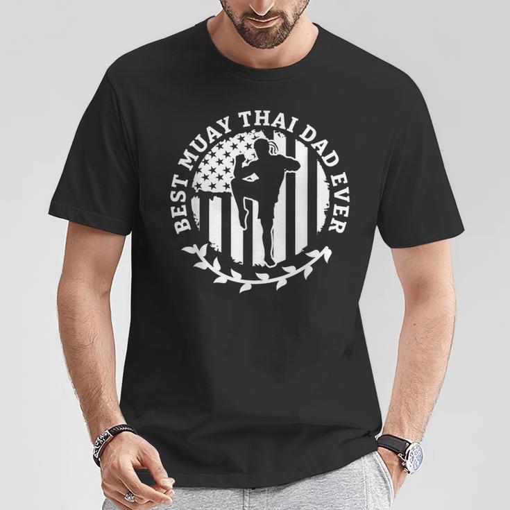 Best Muay Thai Dad Ever Martial Arts Fighter T-Shirt Unique Gifts