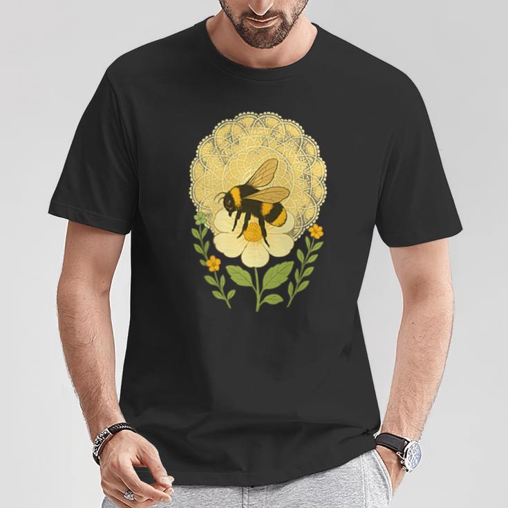Bourdon Nature Et Napperons T-Shirt Cadeaux drôles