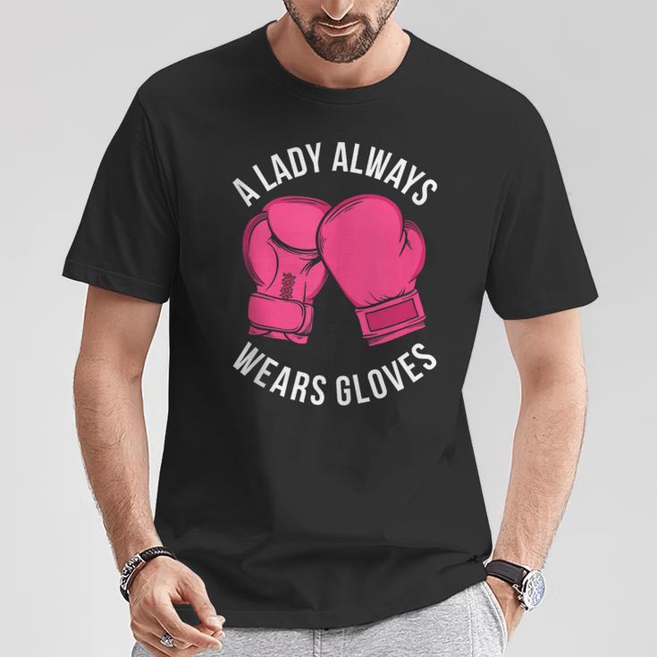 Boxing Gloves Muay Thai Women Girls Muay Thai T-Shirt Unique Gifts