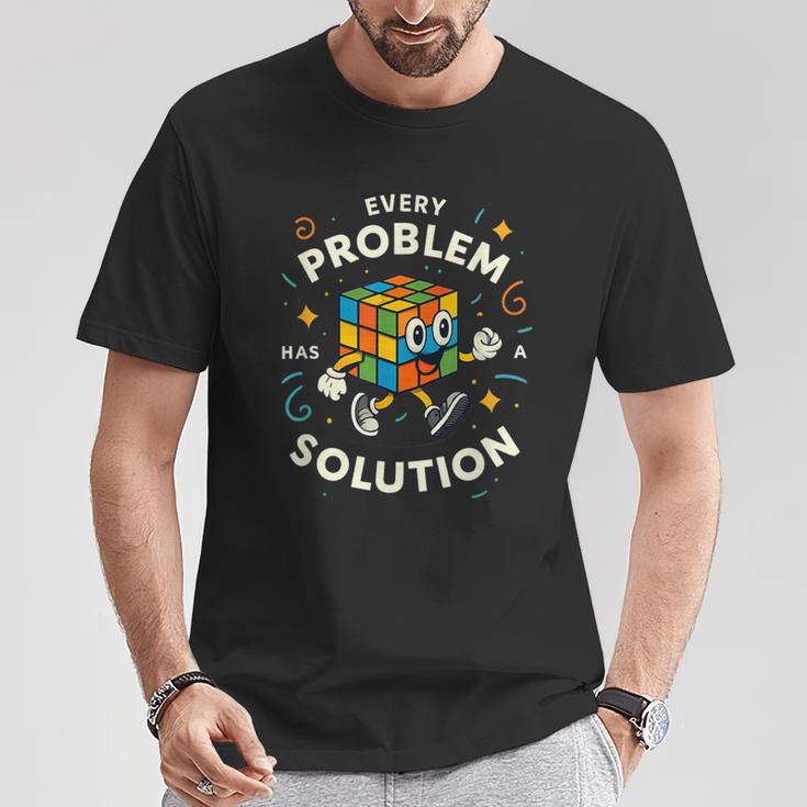 Cada Problema Tiene Unaolución Camiseta unisex Regalos divertidos