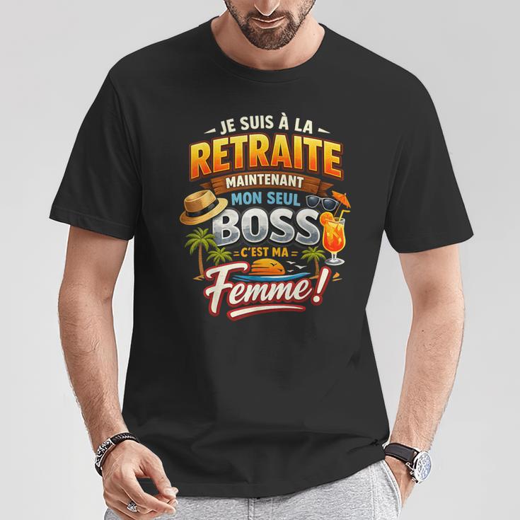 Cadeau Départ Retraite Retraité Homme Moneul Boss Ma T-Shirt Cadeaux drôles