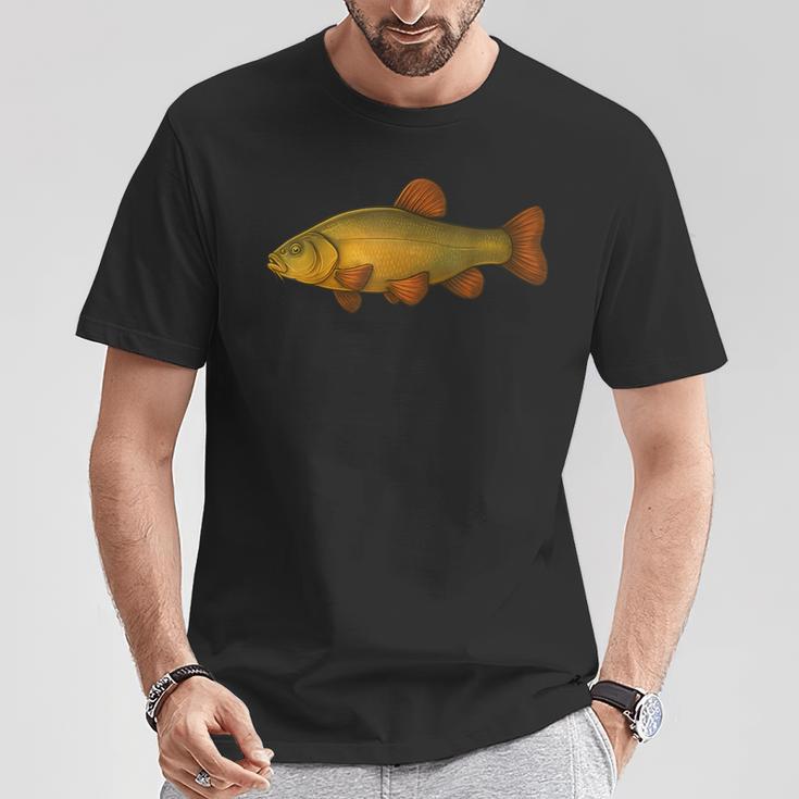 Cadeau Pêche Tanche Pêcheur Poisson D’Eau Douce T-Shirt Cadeaux drôles