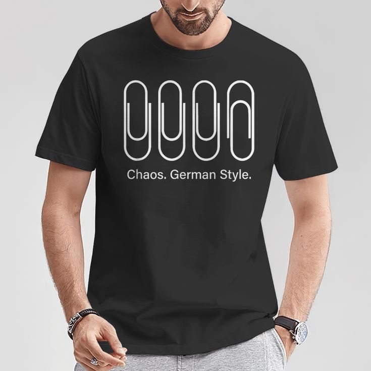 Chaos Deutschertil Bekleidung T-Shirt Lustige Geschenke