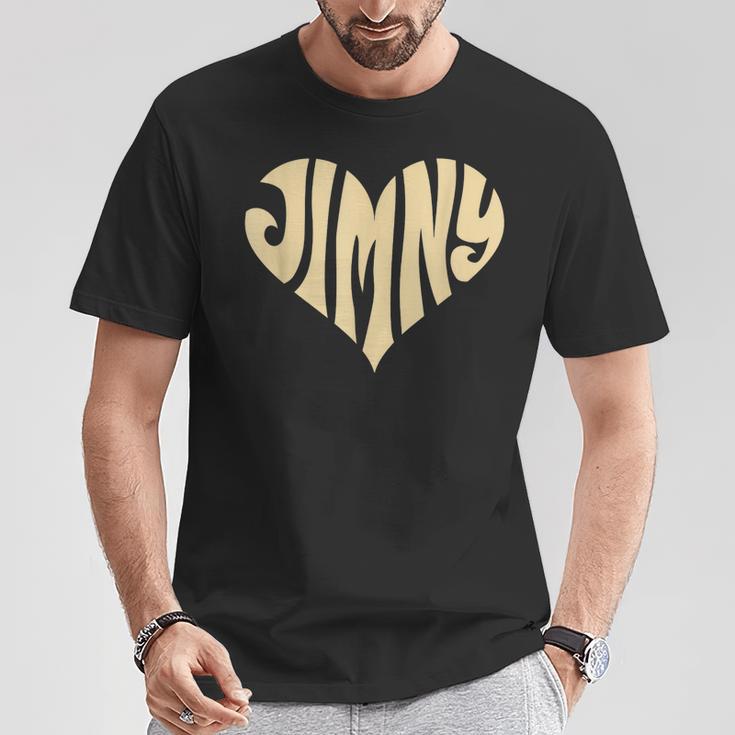 Cœur D'amour Rétrointage Pour Jimny Ivoire T-Shirt Cadeaux drôles