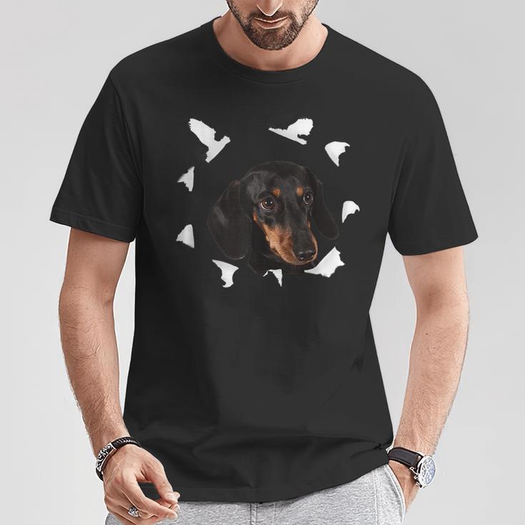 Dackel Dackel Hund T-Shirt Lustige Geschenke