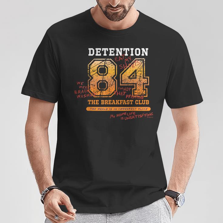Detención 84 El Club Del Desayuno Come Mis Pantalones Cortos Camiseta unisex Regalos divertidos