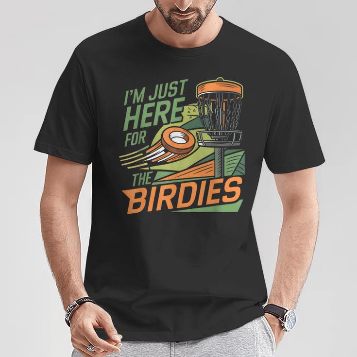 Discgolf Frisbee-Golf Ist Genau Das Richtige Für Das Birdie Disc-Golfen T-Shirt Lustige Geschenke