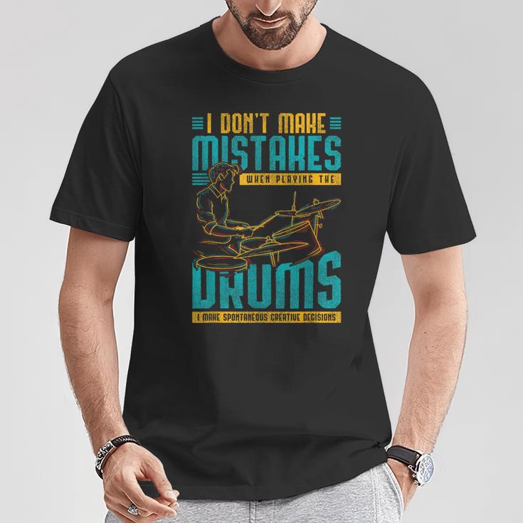 Drummer Drummer Drum Kit T-Shirt Unique Gifts Drummer Drummer Drum Kit T-Shirt Unique Gifts