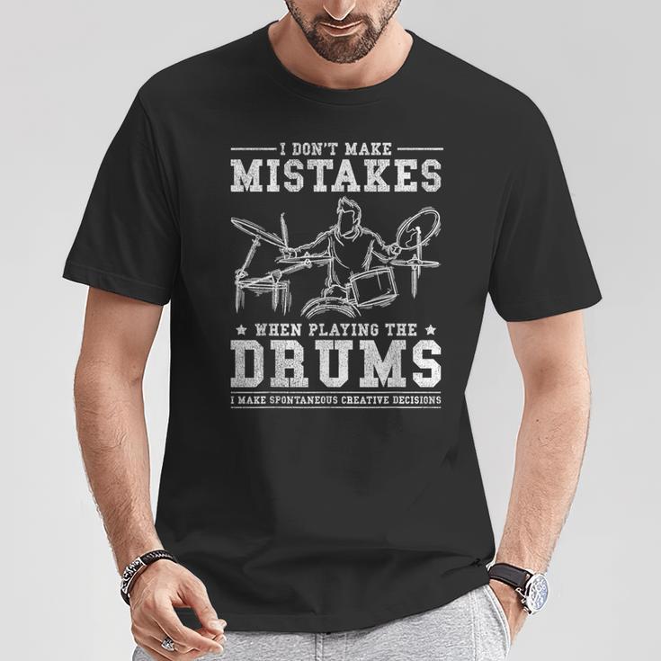 Drummer Music Drum Kit T-Shirt Unique Gifts Drummer Music Drum Kit T-Shirt Unique Gifts