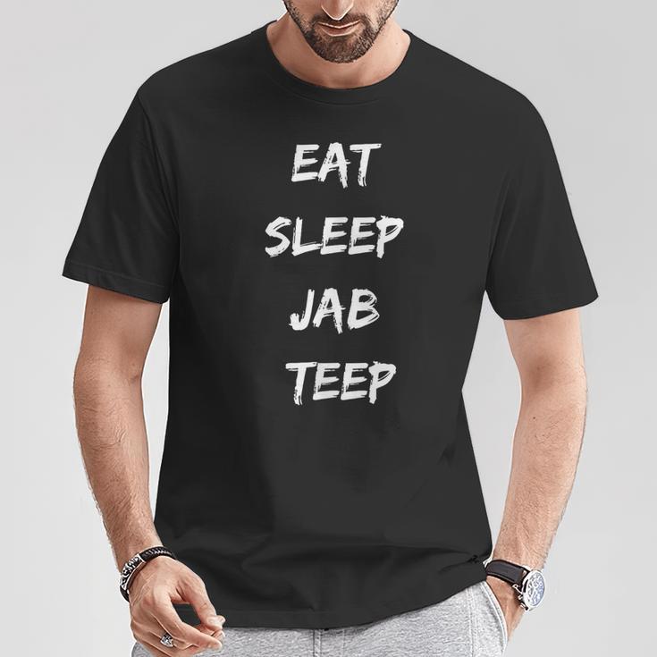 Eat Sleep Jab Teep Rep Muay Thai T-Shirt Unique Gifts Eat Sleep Jab Teep Rep Muay Thai T-Shirt Unique Gifts