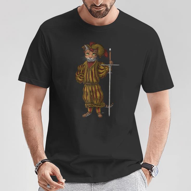 Espada De Gato Renacentista Alemana Landsknecht Hema Camiseta unisex Regalos divertidos