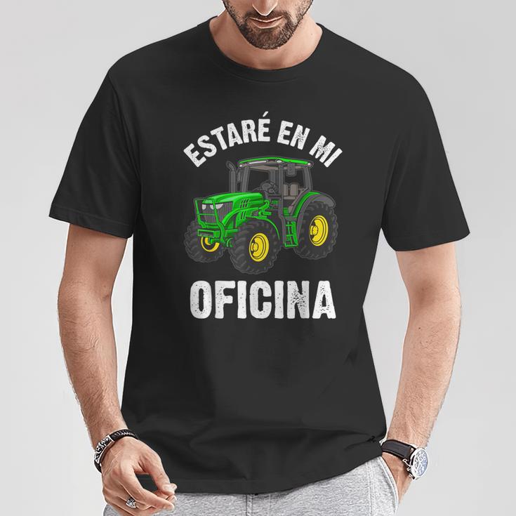 Estaré En Mi Oficina Tractor Agricultor Granjero Tractores Camiseta unisex Regalos divertidos