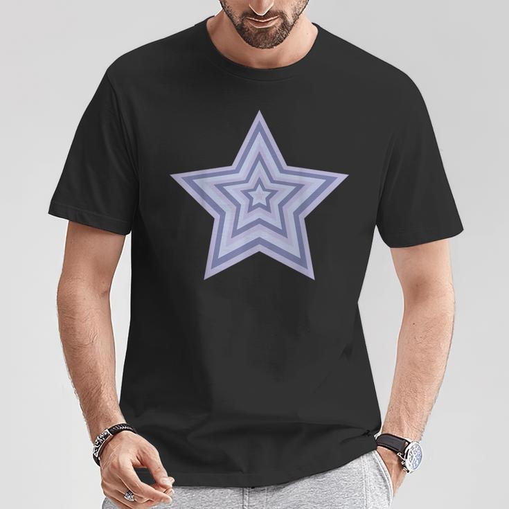 Estrella Estética Lila Camiseta unisex Regalos divertidos
