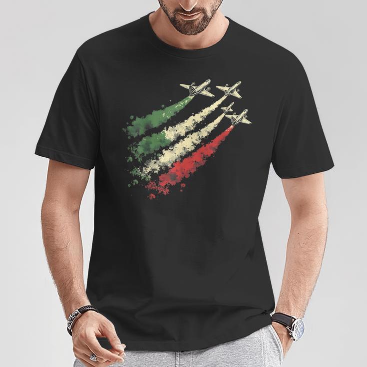 Force Aérienne Italienne Frecce Tricolori T-Shirt Cadeaux drôles