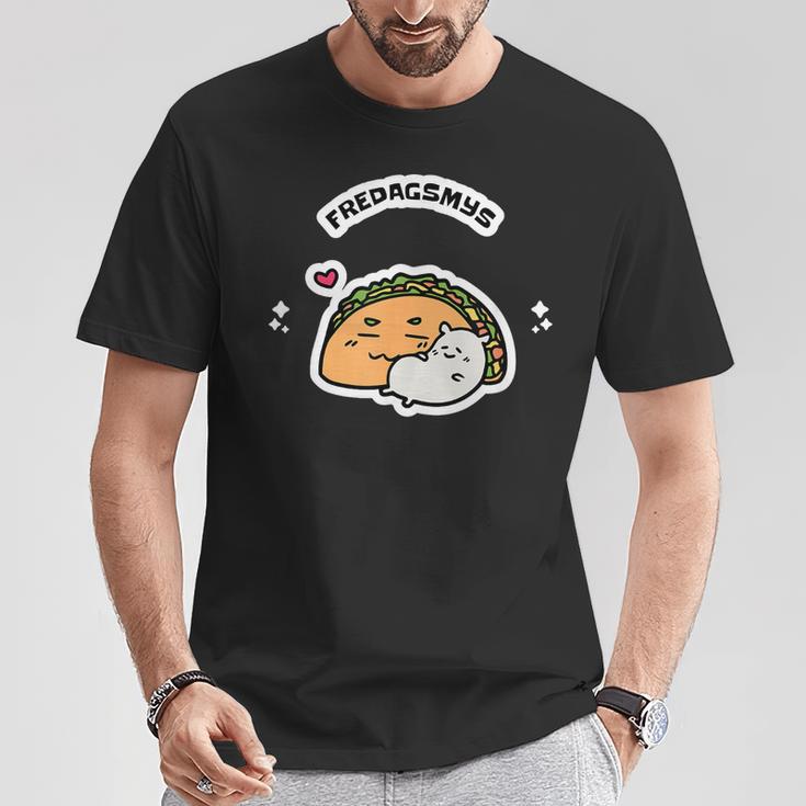 Fredagsmys Gemütlicher Freitag Aufchwedisch Mit Einem Taco -Chweden T-Shirt Lustige Geschenke