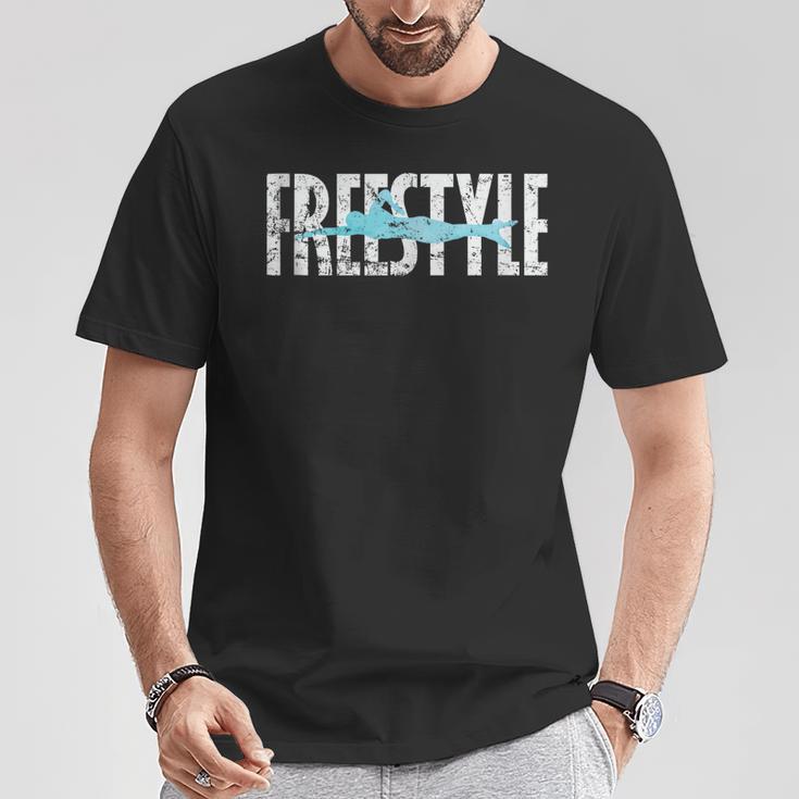 Freestyle Swimming T-Shirt Unique Gifts Freestyle Swimming T-Shirt Unique Gifts