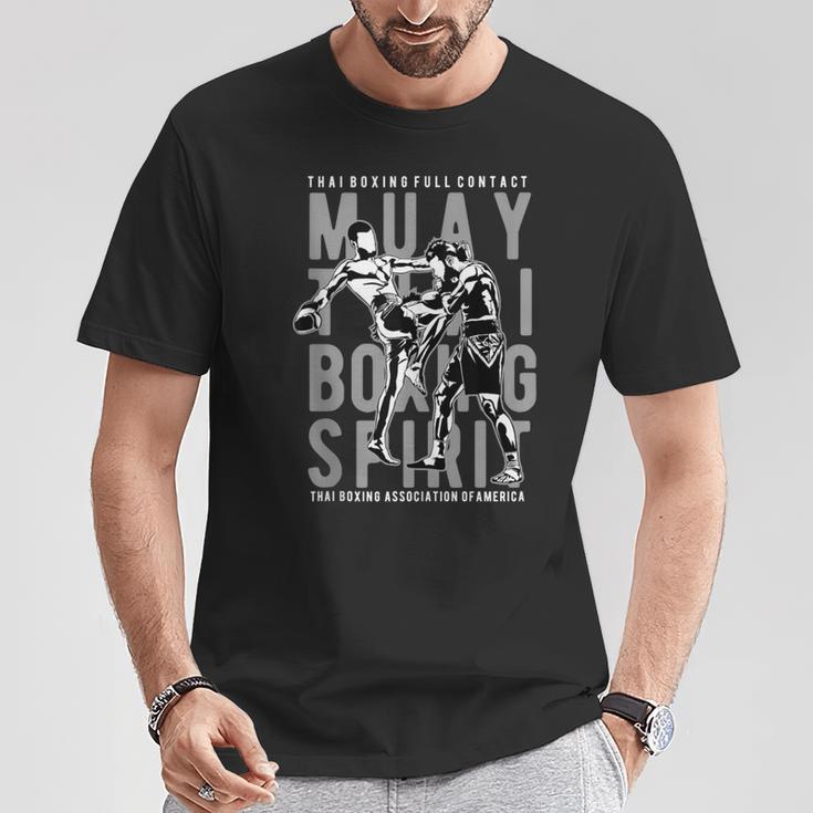 Full Contact Thai Boxing Association Of America Muay Thai T-Shirt Unique Gifts Full Contact Thai Boxing Association Of America Muay Thai T-Shirt Unique Gifts