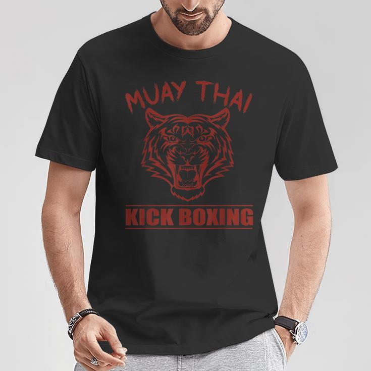Great Muay Thai Tiger Kickboxing Martial Artist T-Shirt Unique Gifts