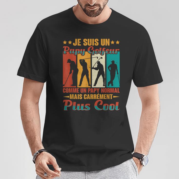 Humour Golf Golfeur Papy T-Shirt Cadeaux drôles