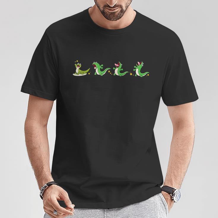 Ilustración Divertida De Meme De Lagartija Camiseta unisex Regalos divertidos
