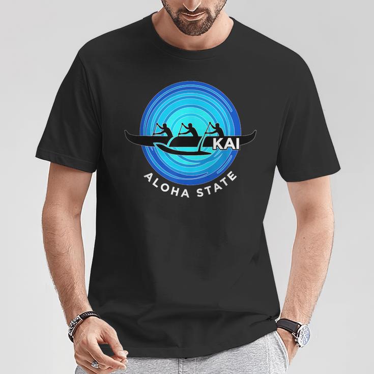 Kai Outrigger Canoe Hawaii Aloha State Paddling Retro T-Shirt Unique Gifts Kai Outrigger Canoe Hawaii Aloha State Paddling Retro T-Shirt Unique Gifts