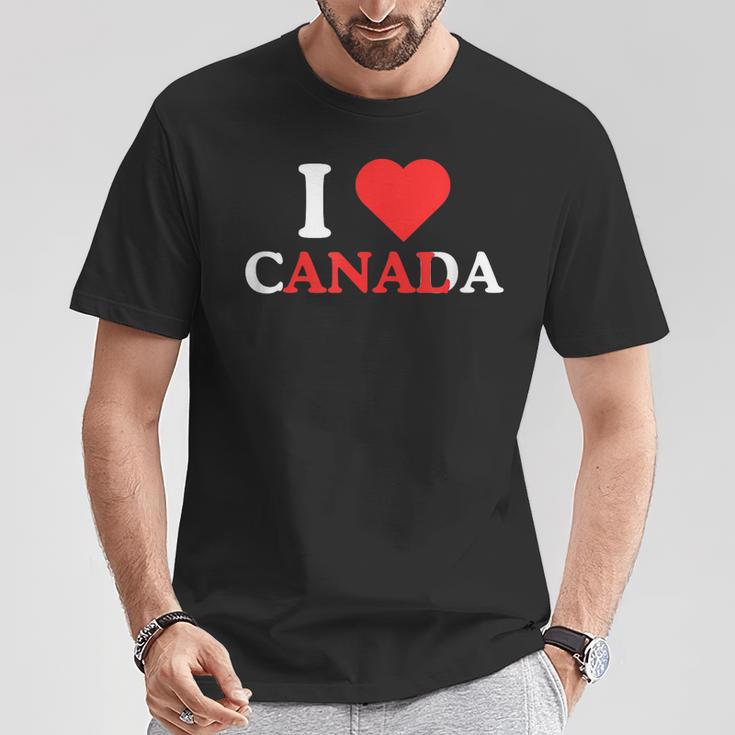 I Love Canada Anal Divertido Adulto Humor Desquiciado Obsceno Meme Camiseta unisex Regalos divertidos