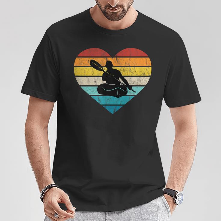 I Love Canoeing Water Sports Canoe Tour Paddling Canadian T-Shirt Unique Gifts