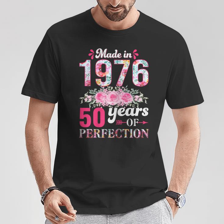 Made In 1976Intage 50Ème Anniversaire 50 Ans Cadeau T-Shirt Cadeaux drôles