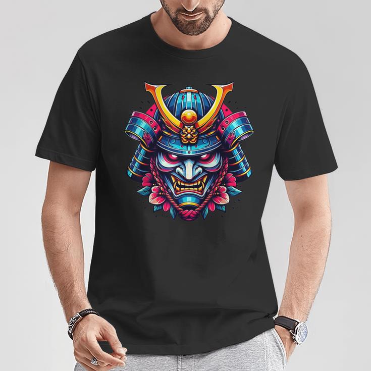 Masqueamouraï Guerrier Bushido Oni Culture Japonaise T-Shirt Cadeaux drôles