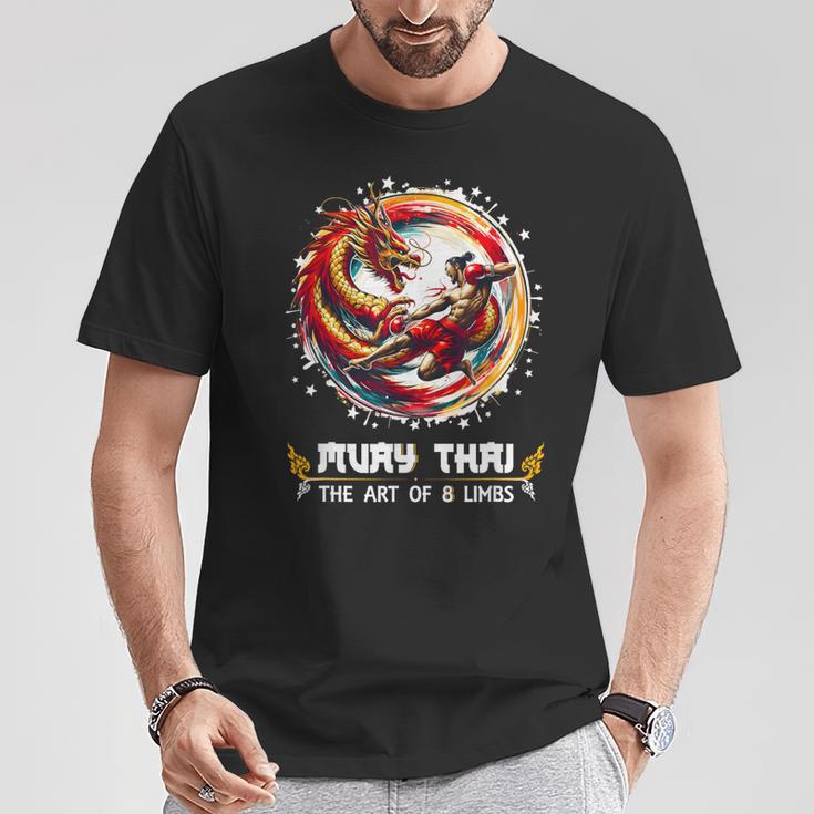 MMA Thai Boxing Art Of Eight Limbs Combat Muay Thai T-Shirt Unique Gifts
