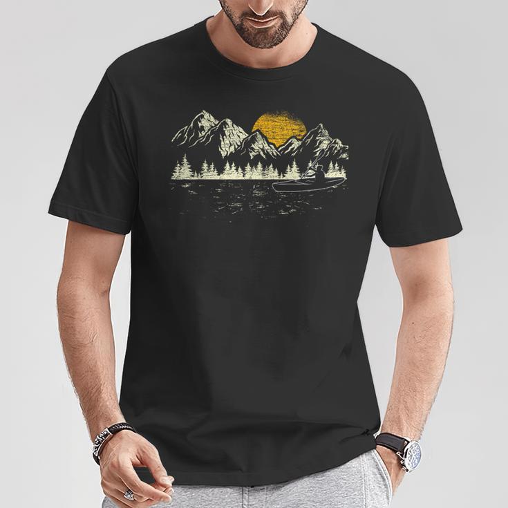 Mountain Kayaking Nature Water Sports Kayaker Canoeing Kayak T-Shirt Unique Gifts