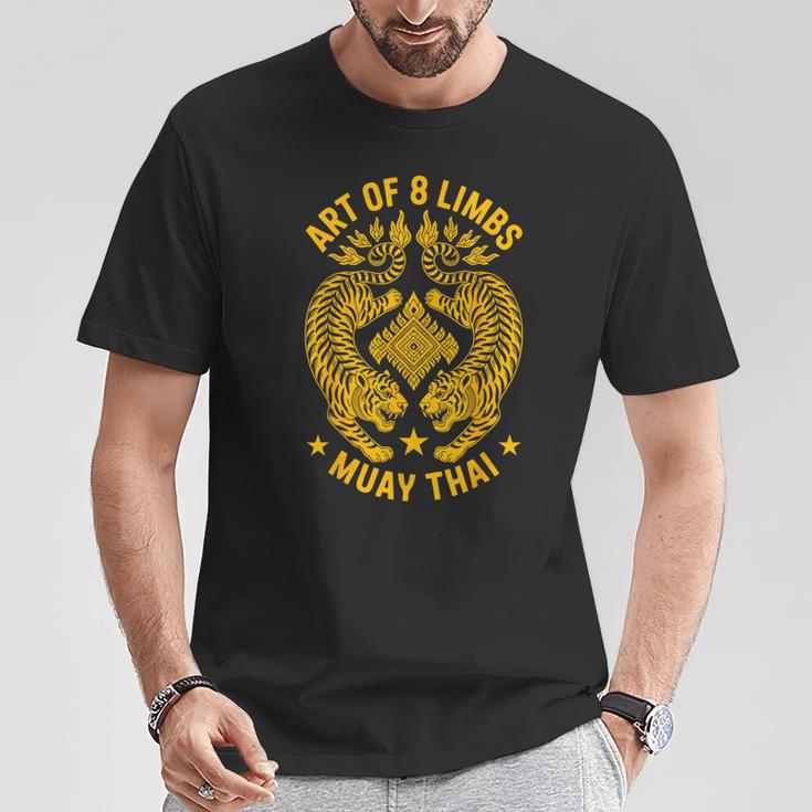 Muay Thai Art Of 8 Limbs Thai Boxing T-Shirt Unique Gifts