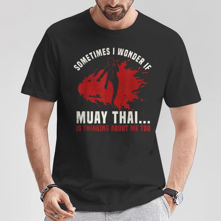 Muay Thai Boxing Teacher Kickboxing Martial Arts Instructor T-Shirt Unique Gifts