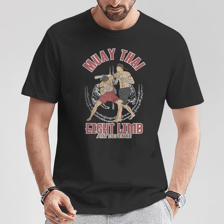 Muay Thai Eight Limb Art Defence T-Shirt Unique Gifts