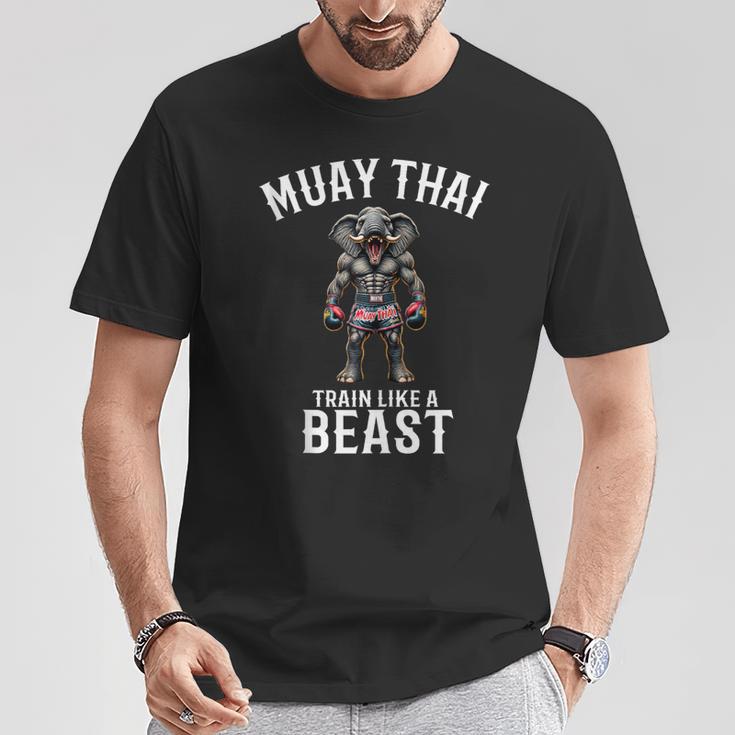 Muay Thai Elephant Kickboxing And Elephant Thai T-Shirt Unique Gifts Muay Thai Elephant Kickboxing And Elephant Thai T-Shirt Unique Gifts