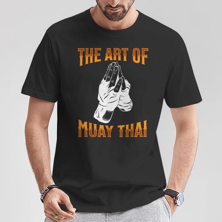 Muay Thai Fighter The Art Of Muay Thai T-Shirt Unique Gifts Muay Thai Fighter The Art Of Muay Thai T-Shirt Unique Gifts
