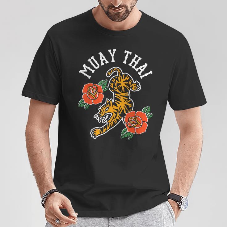 Muay Thai Fighter Hobby Martial Arts Boxing T-Shirt Unique Gifts