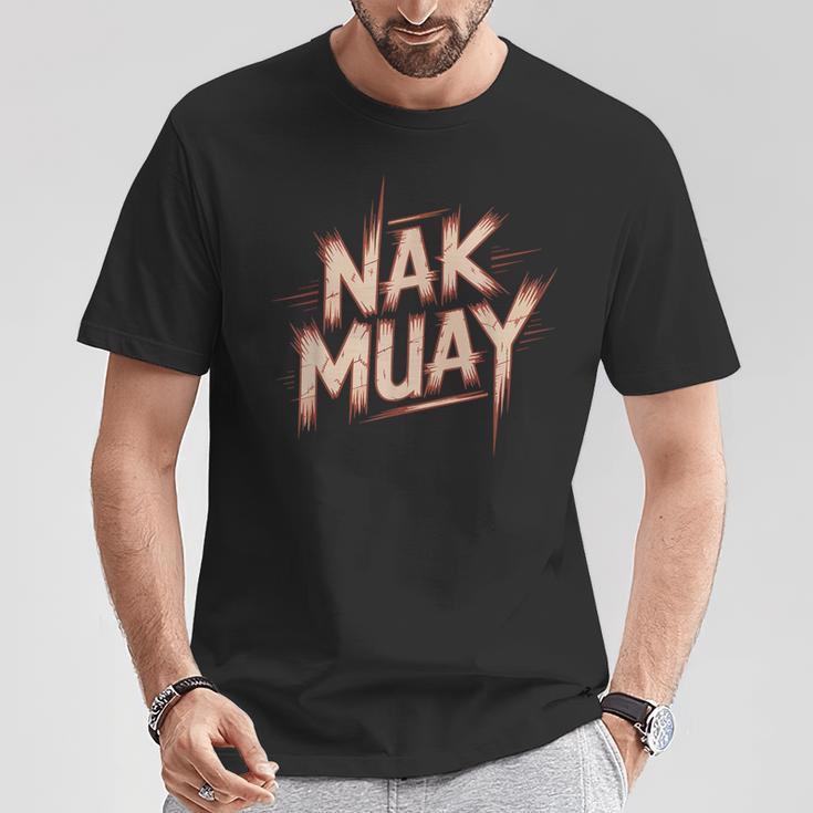 Muay Thai Fighter Nak Identity Training Practitioner Proud T-Shirt Unique Gifts