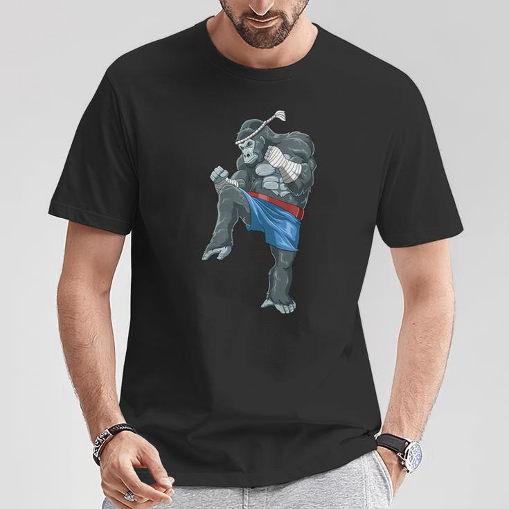 Muay Thai Gorilla Thai Boxing T-Shirt Unique Gifts Muay Thai Gorilla Thai Boxing T-Shirt Unique Gifts