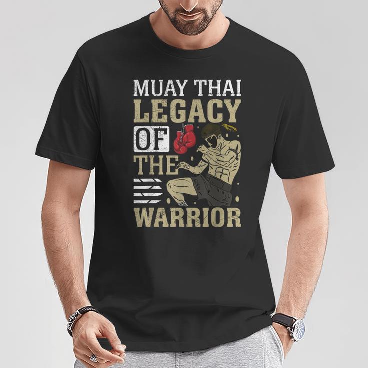 Muay Thai Legacy Of The Warrior Muay Thai T-Shirt Unique Gifts