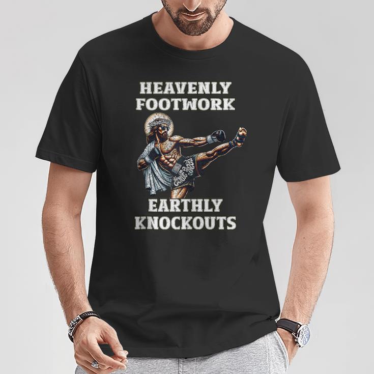 Muay Thai Lord Jesus Kickboxing Christian T-Shirt Unique Gifts