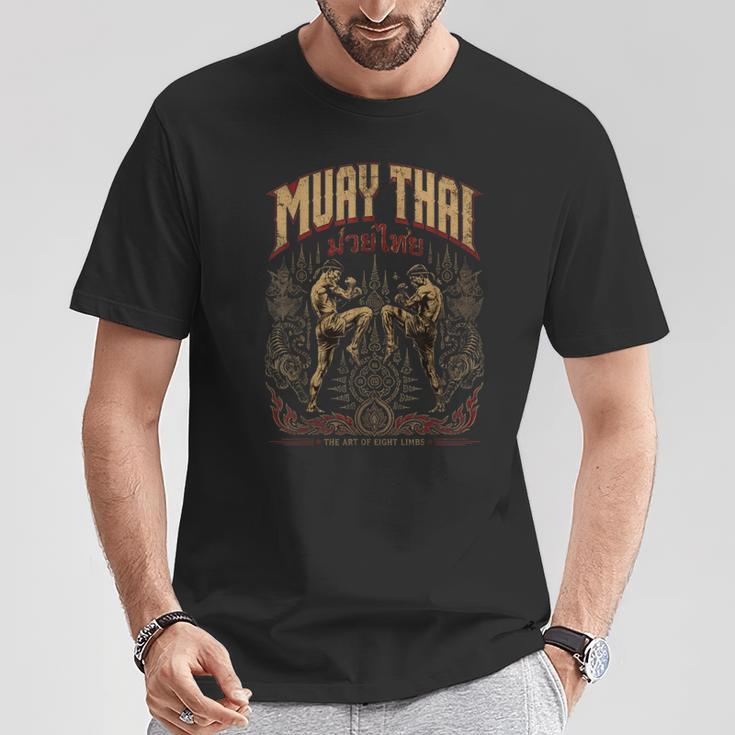 Muay Thai Nak Muay Vintage Thai Boxing Warrior Art T-Shirt Unique Gifts Muay Thai Nak Muay Vintage Thai Boxing Warrior Art T-Shirt Unique Gifts